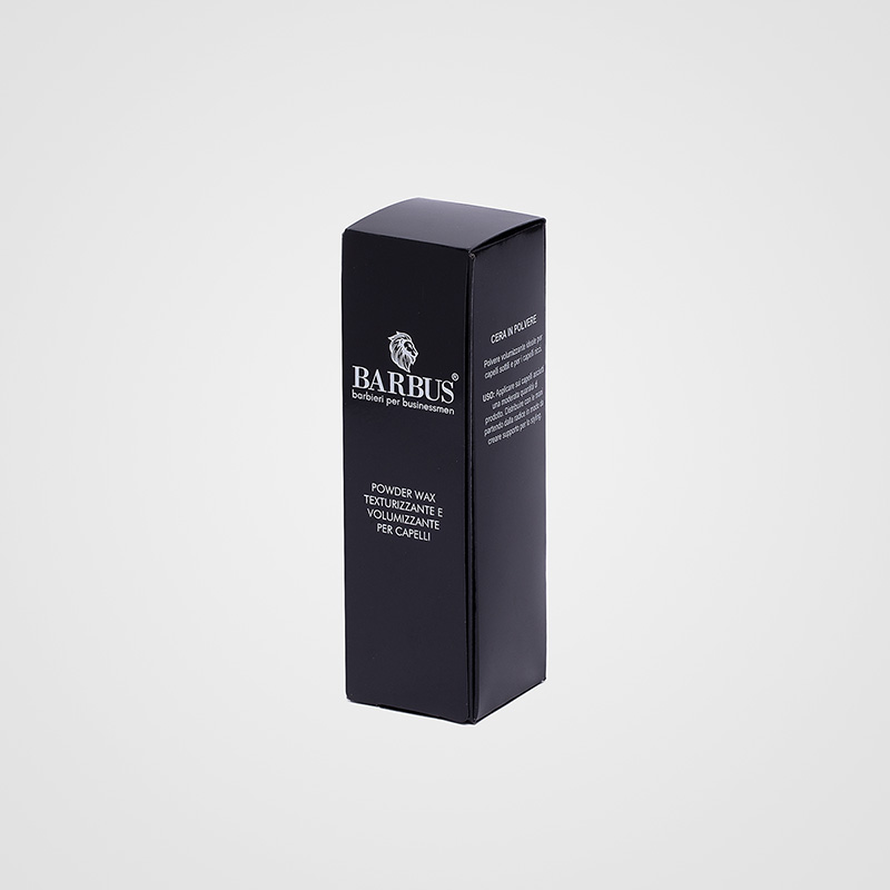 Astuccio per prodotto haircare Barbus