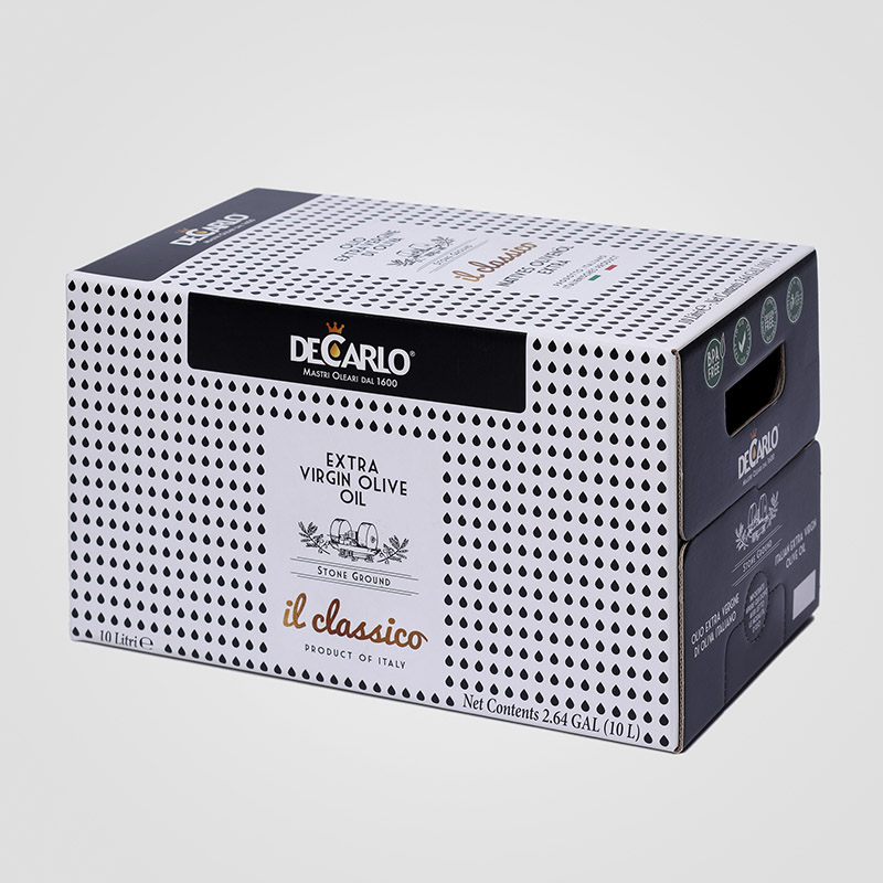 Bag in Box personalizzato da 10 litri di Olio Extra Vergine di Oliva Frantoio De Carlo Bitritto