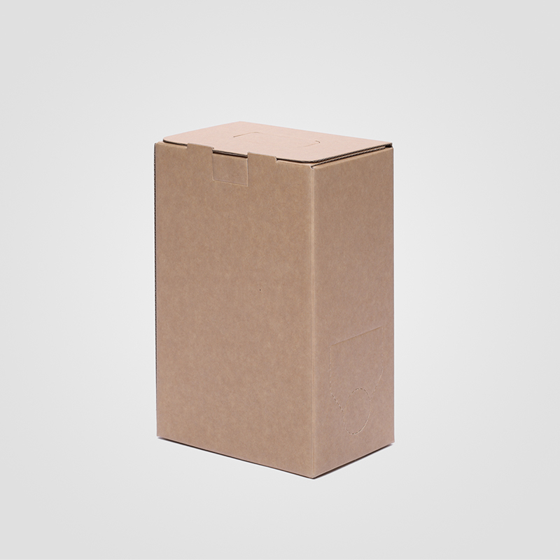 Bag in Box avana naturale da 2 litri per vino e olio