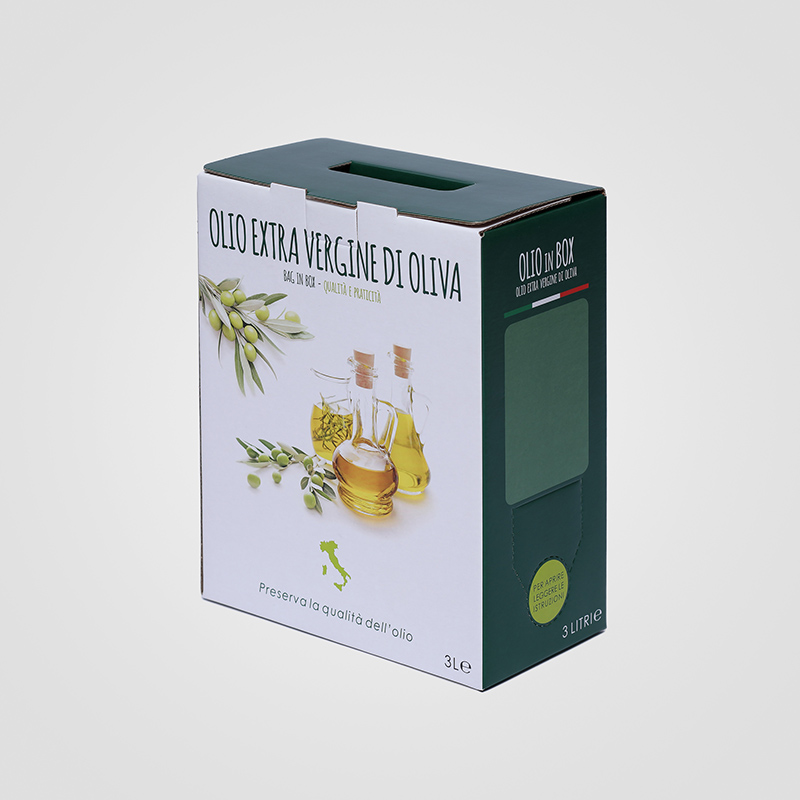Bag in Box da 3 litri per olio extravergine d'oliva prodotto da Royal Box