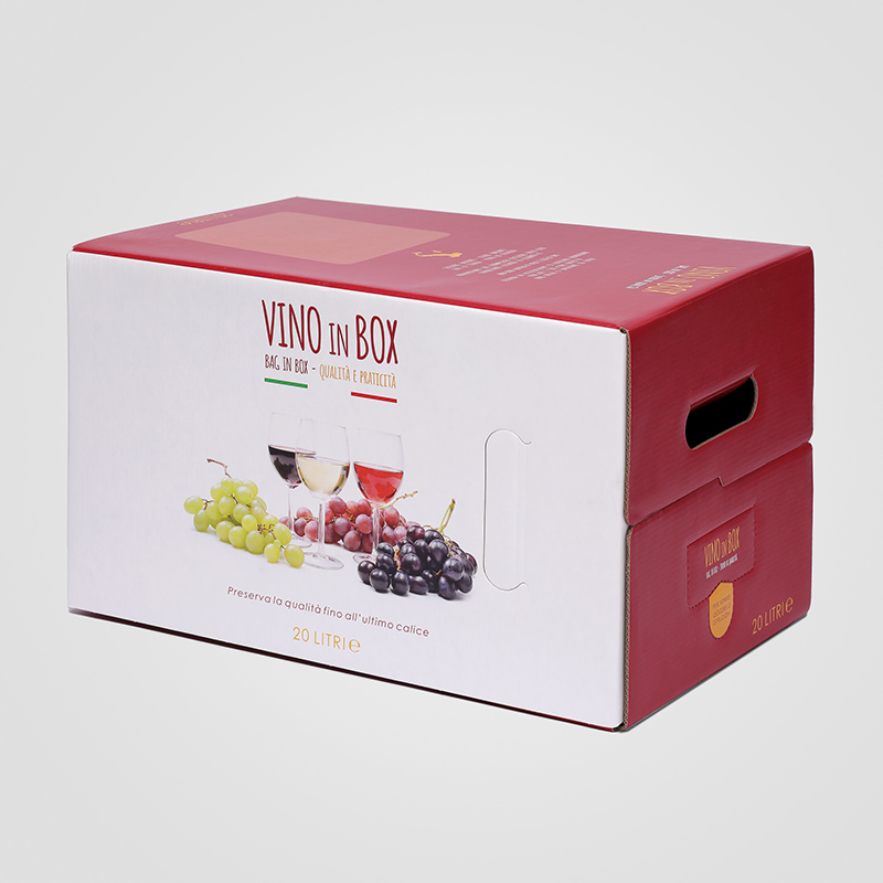 Bag in Box da 20 litri per vino ottimizza lo spazio in ristoranti