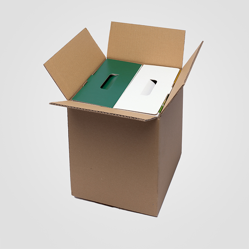 Scatola da imballaggio per 2 Bag in Box da 3 o 5 litri per olio o vino