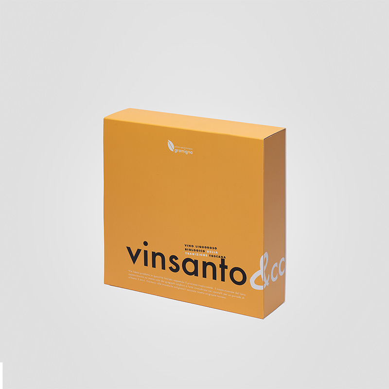 Scatola a fodero per vinsanto e cantucci