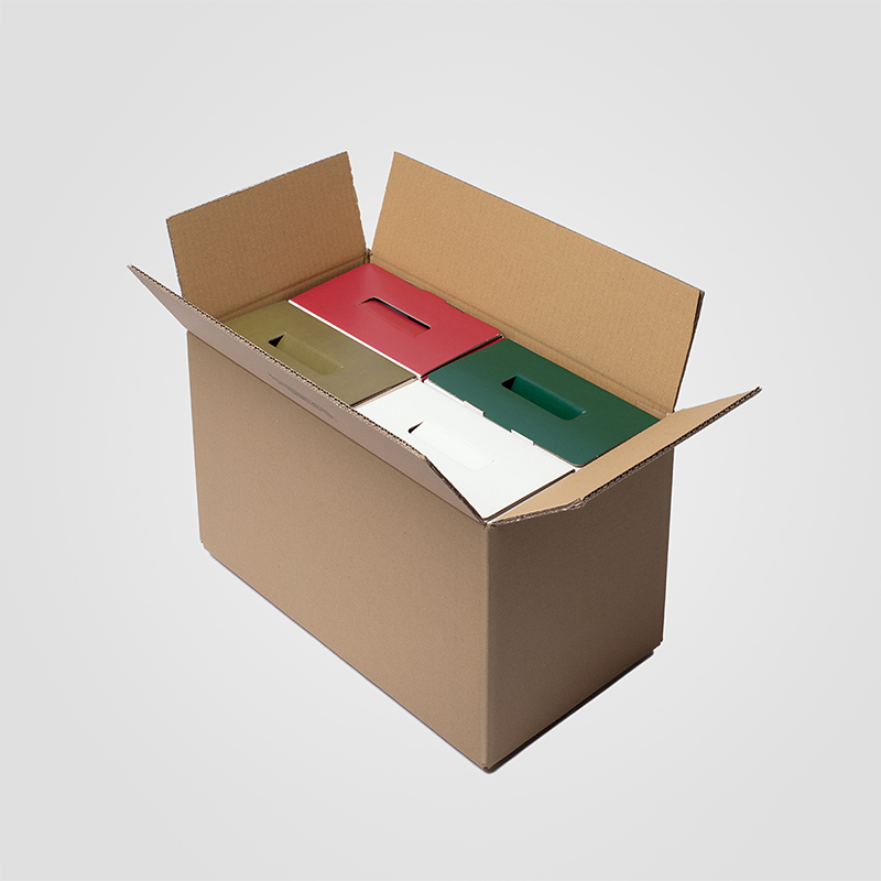 Scatola da imballaggio Royal Box per 4 Bag in Box da 5 litri per olio o vino