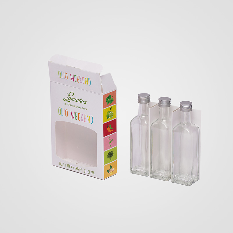 Astuccio per kit oli aromatizzati Lamantea.