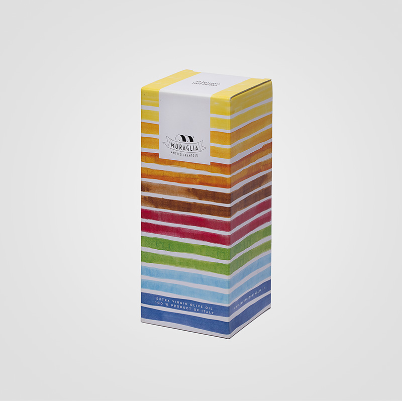 Astuccio Frantoio Muraglia per orcio da 500 ml.