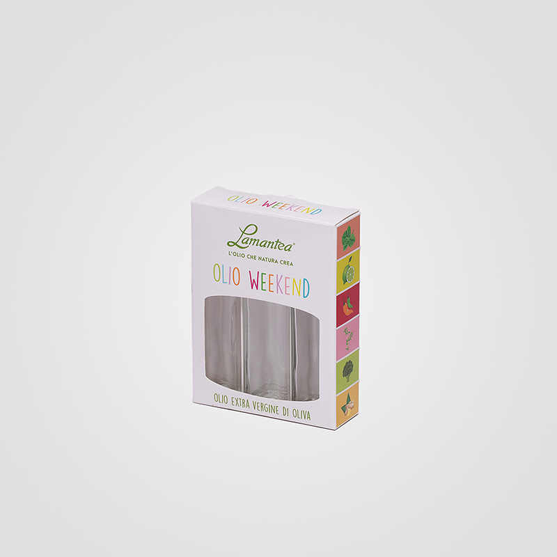 Astuccio per kit oli aromatizzati Lamantea.