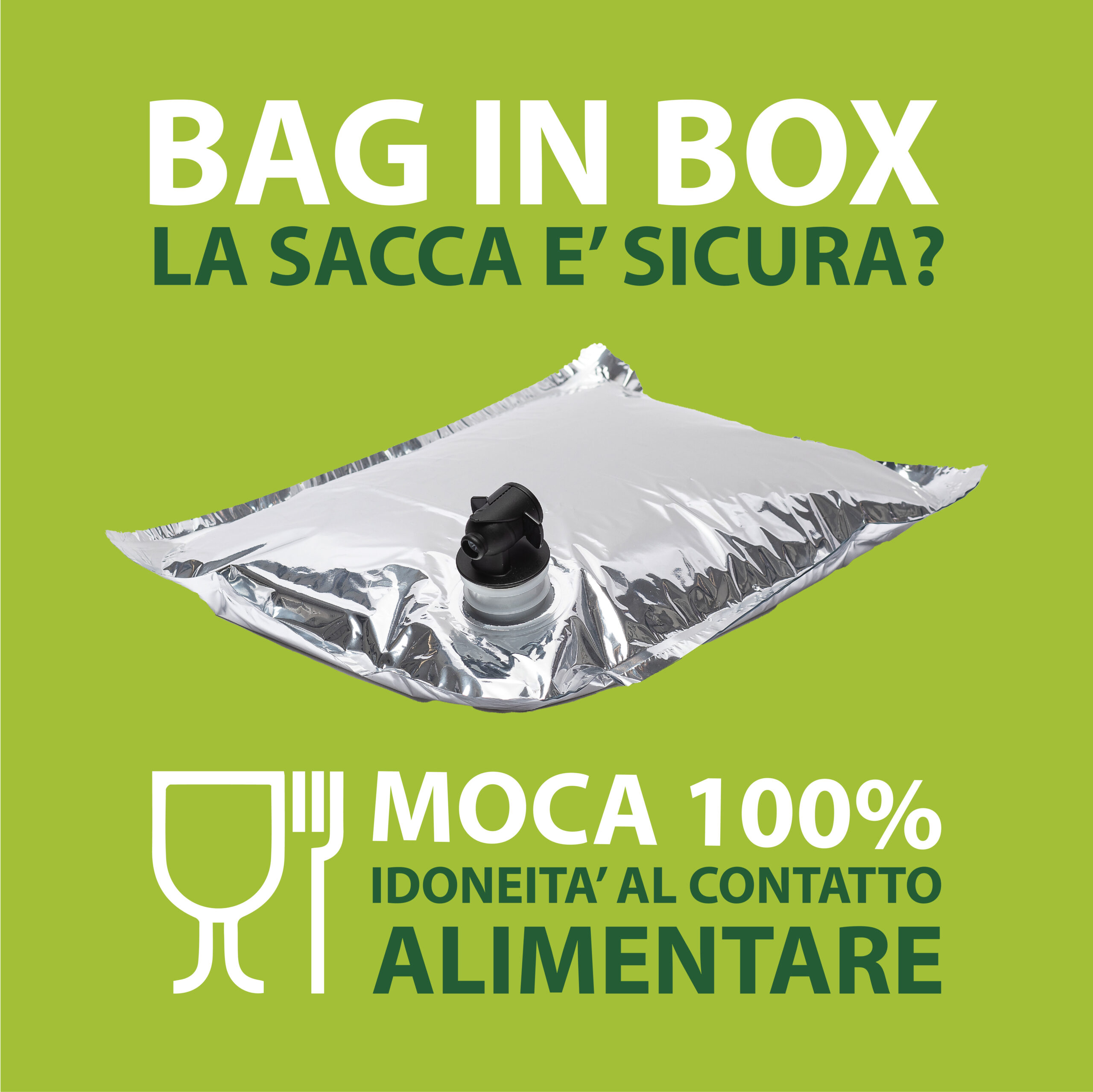 Bag in Box la sacca è sicura? Moca 100% Idonea al contatto alimentare - Royal Box